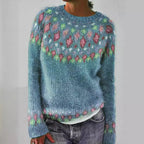 MARGARET | Diamond Pattern Sweater