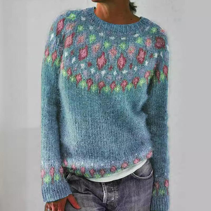 MARGARET | Diamond Pattern Sweater