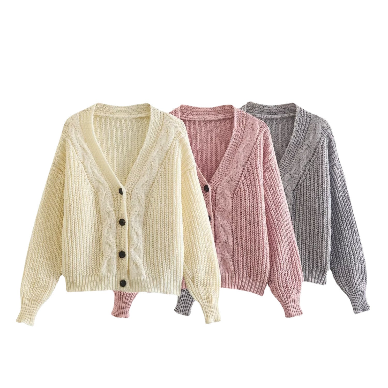 HAZEL | Knitted cardigan sweater