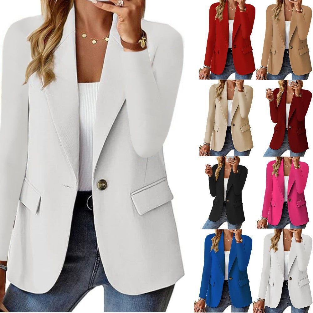 HAZEL | Solid-color small suit jacket