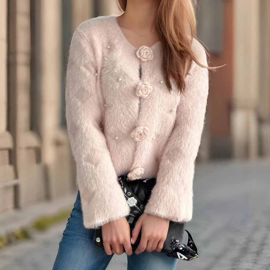 HAZEL | Mohair Cardigan