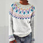 MARGARET | Diamond Pattern Sweater