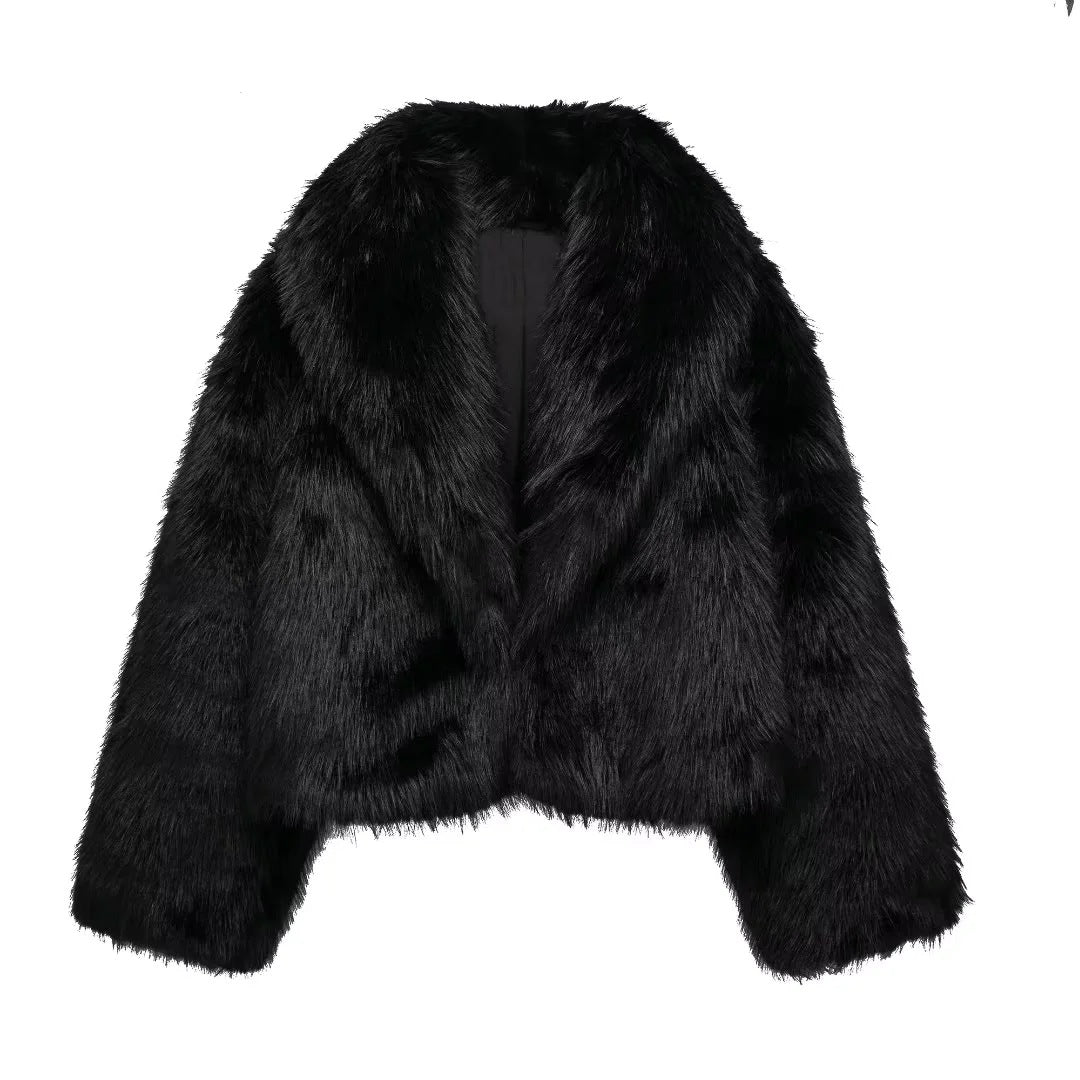 HAZEL | Faux Fur Jacket