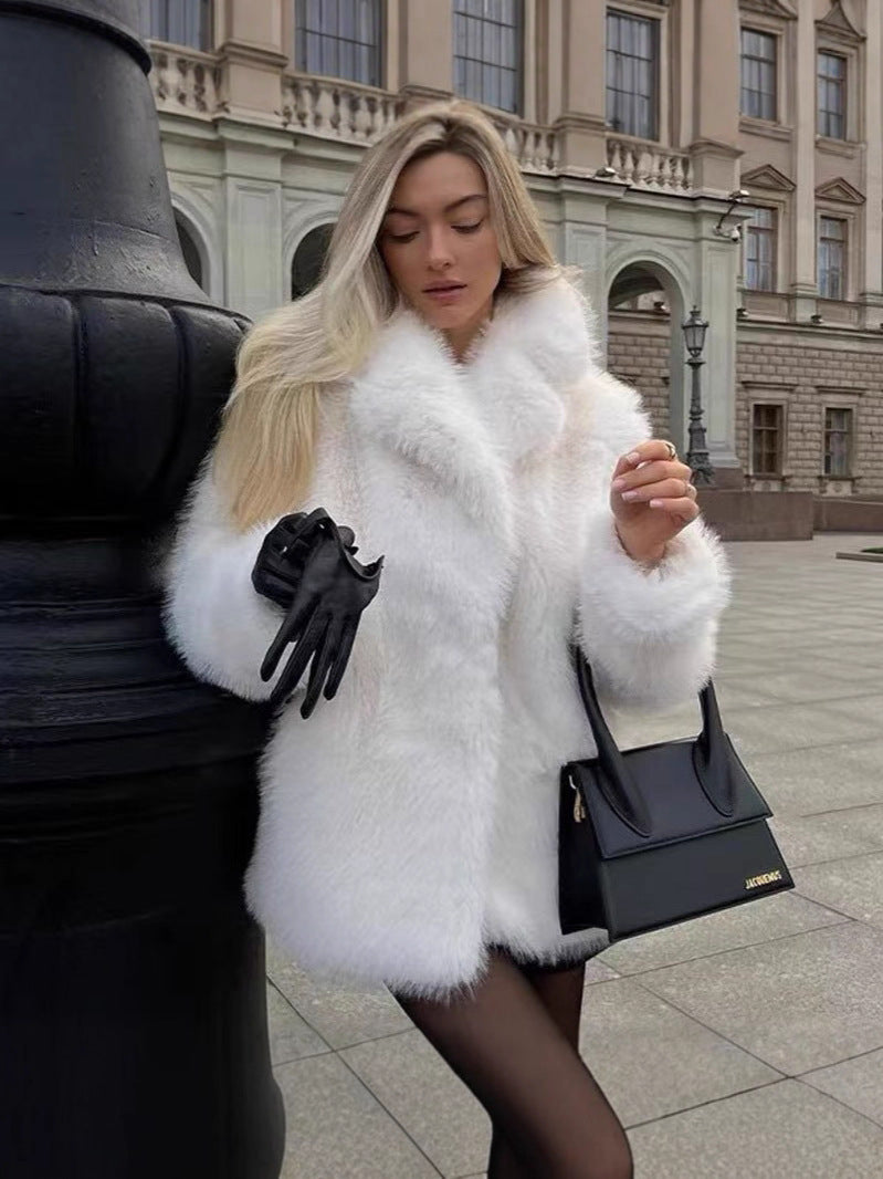 HAZEL | Faux Fur Jacket