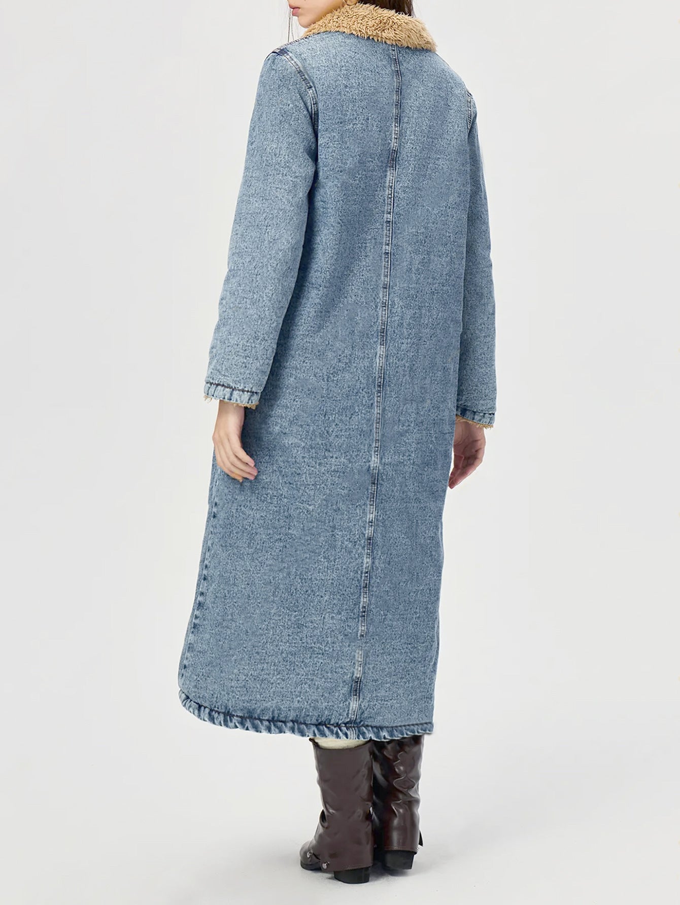 HAZEL | Long Denim Jacket