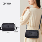 HAZEL | Genuine Leather Women's Shoulder Crossbody Bag