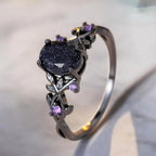 Midnight Bloom Ring