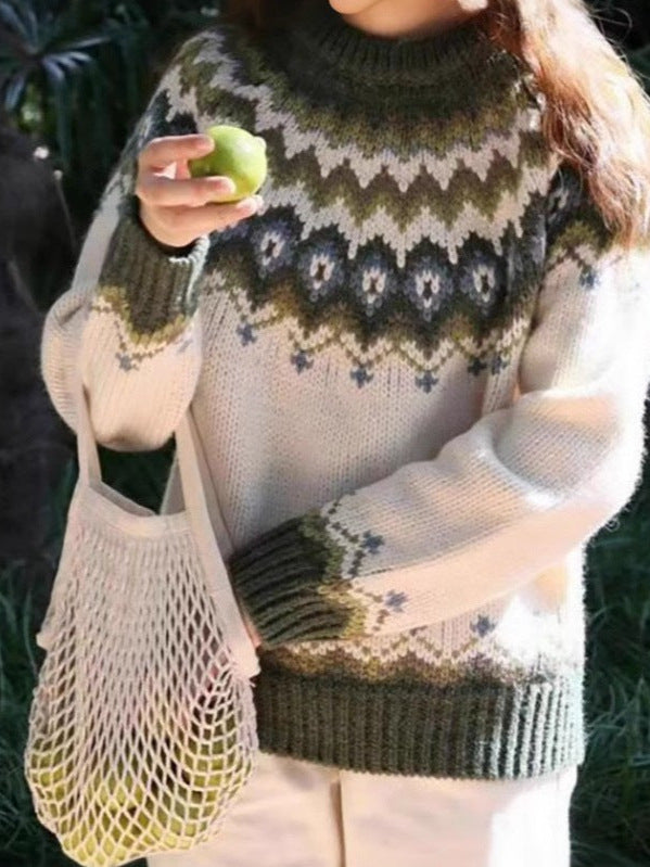 crew neck knitwear