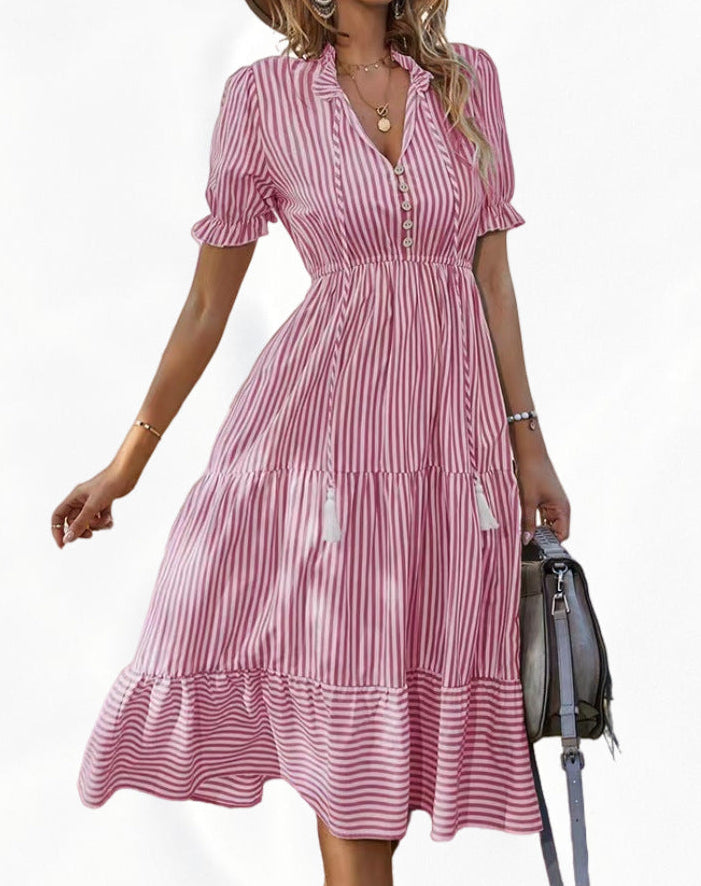 Claire | Striped Summer Dress