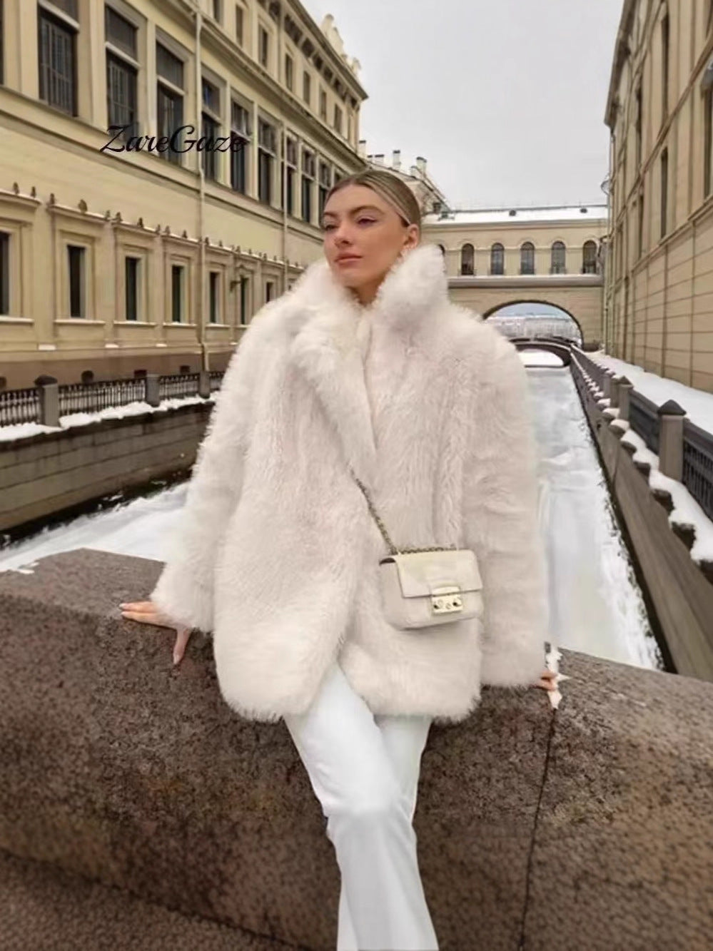 HAZEL | Faux Fur Jacket