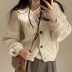 HAZEL | Knitted cardigan sweater