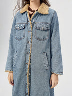 HAZEL | Long Denim Jacket