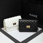 HAZEL | Quilted Chain Crossbody Bag