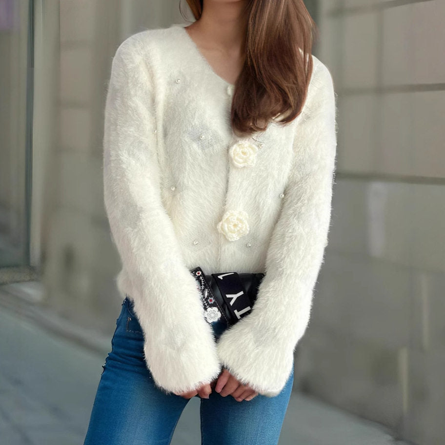 HAZEL | Mohair Cardigan