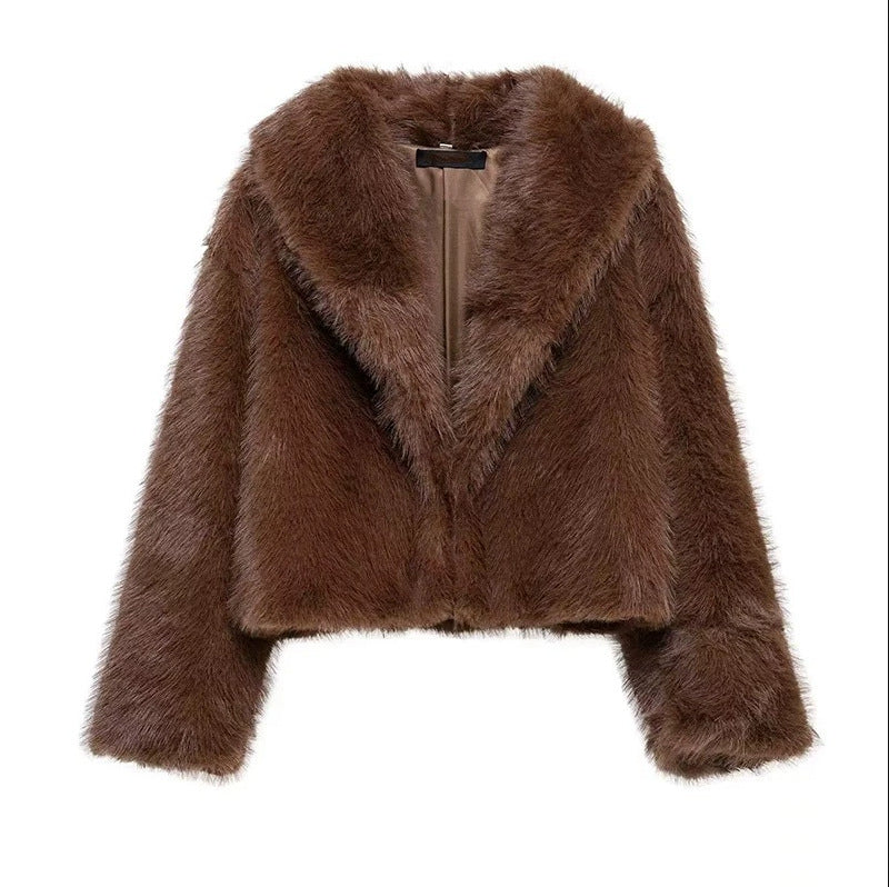 HAZEL | Faux Fur Jacket