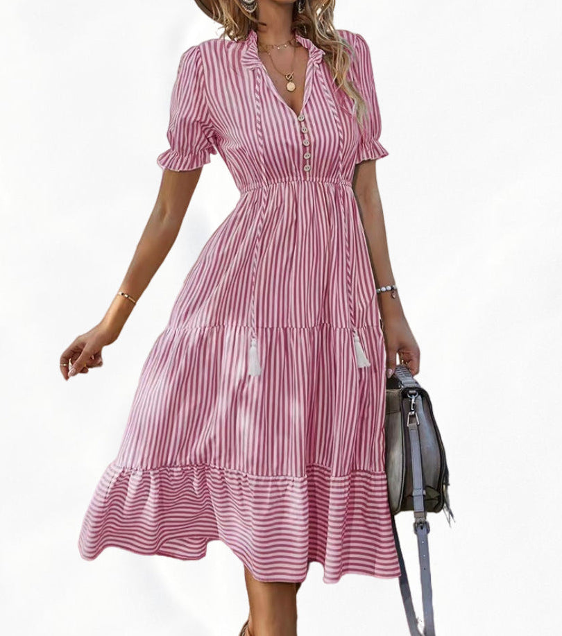 Claire | Striped Summer Dress
