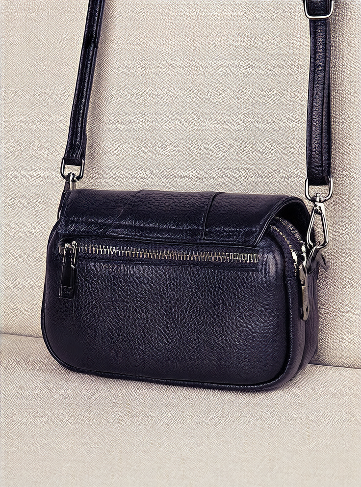HAZEL | Genuine Leather Crossbody Shoulder Bag for Women