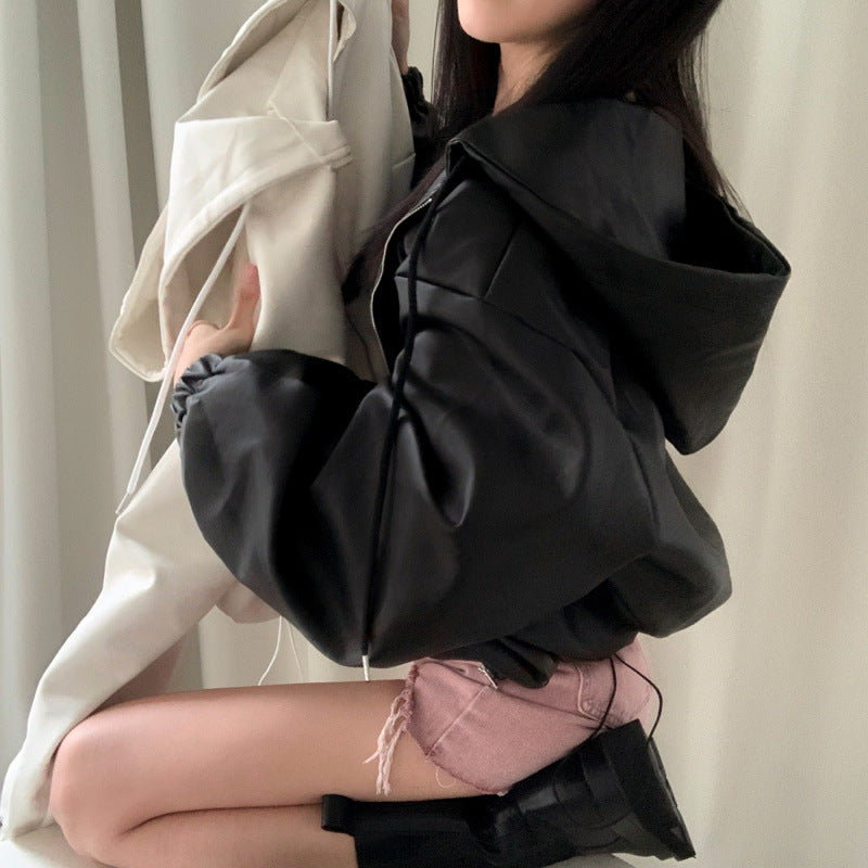 HAZEL | Leather Jacket