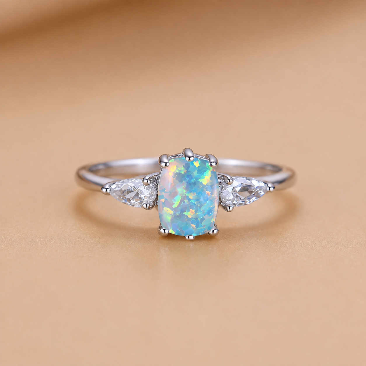 Starlight Opal Ring