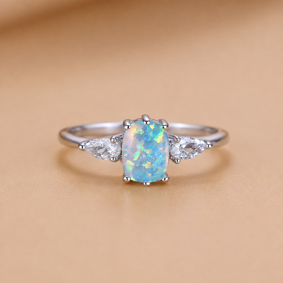 Starlight Opal Ring