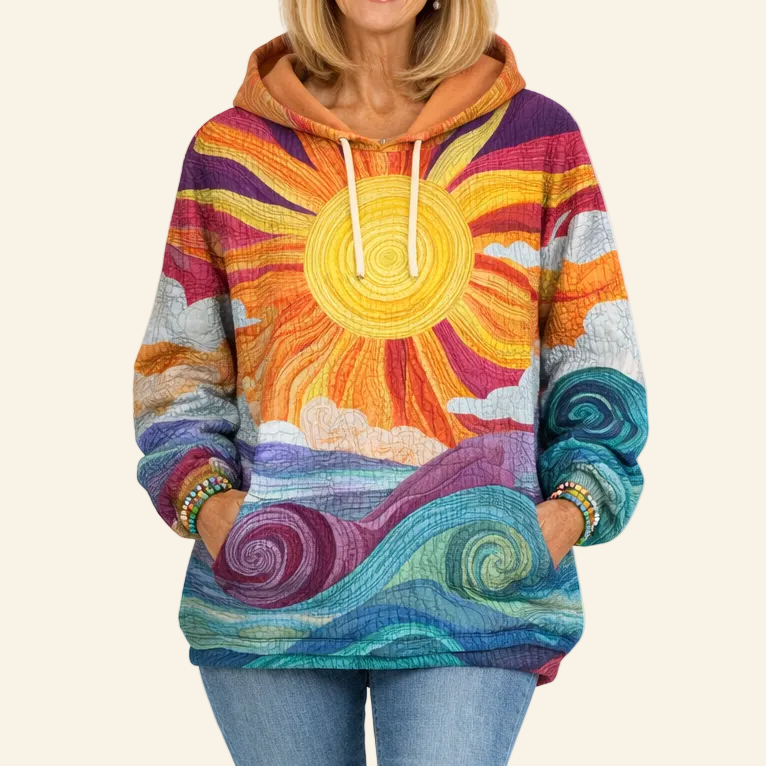 HAZEL | Bohemian Soft Sun Hoodie