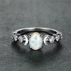 Lunar Whisper Opal Ring