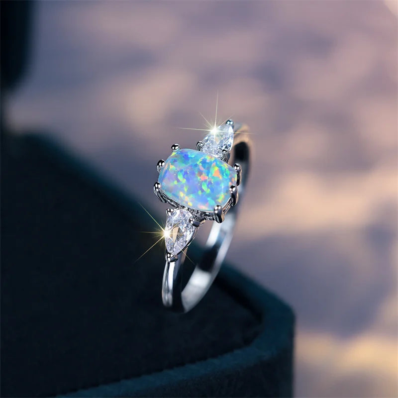 Starlight Opal Ring