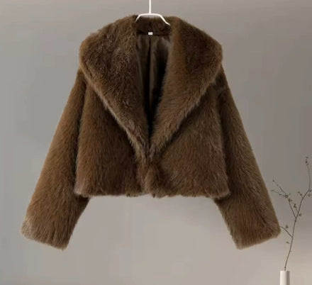 HAZEL | Faux Fur Jacket