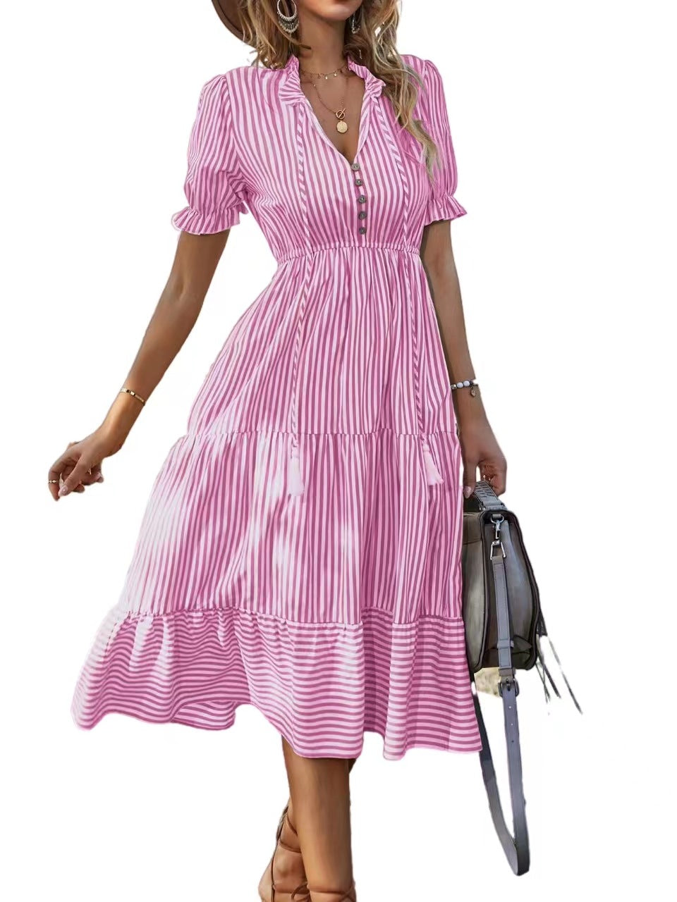 Claire | Striped Summer Dress