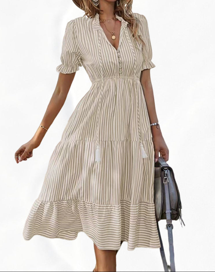 Claire | Striped Summer Dress
