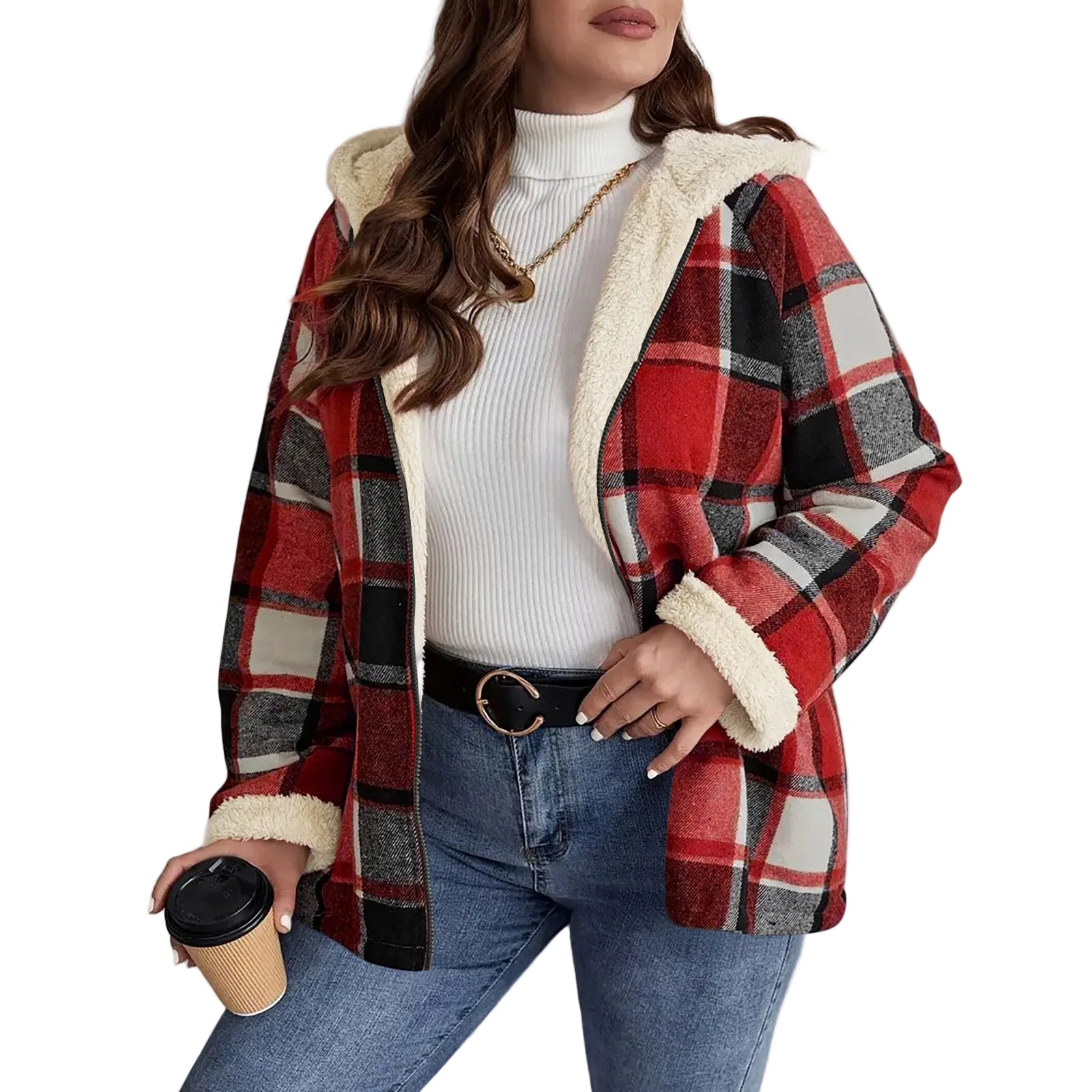 HAZEL | Sherpa Fleece Jacket