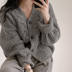 HAZEL | Knitted cardigan sweater
