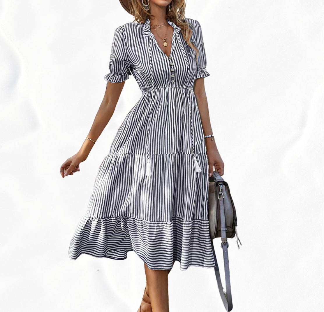 Claire | Striped Summer Dress