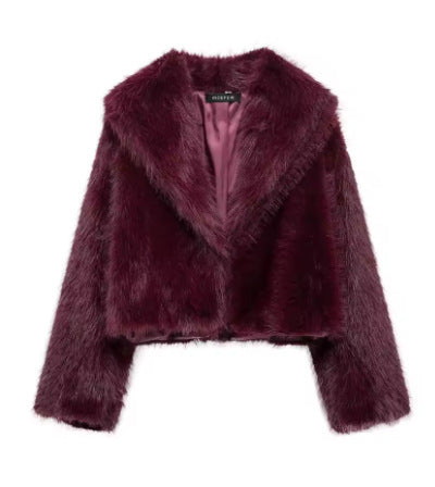 HAZEL | Faux Fur Jacket
