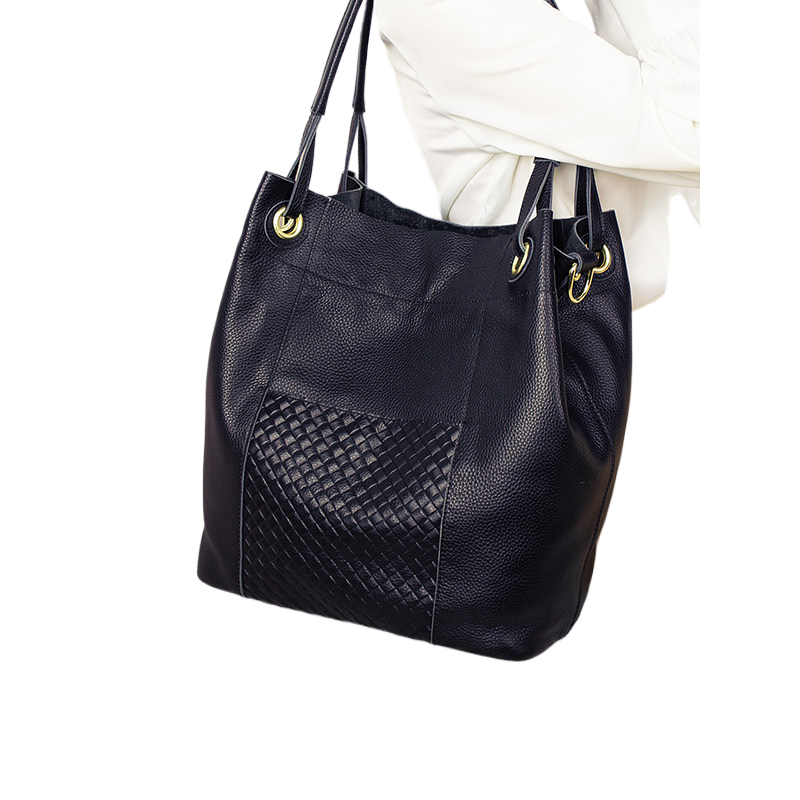 HAZEL | Genuine Leather Women Tote Bag