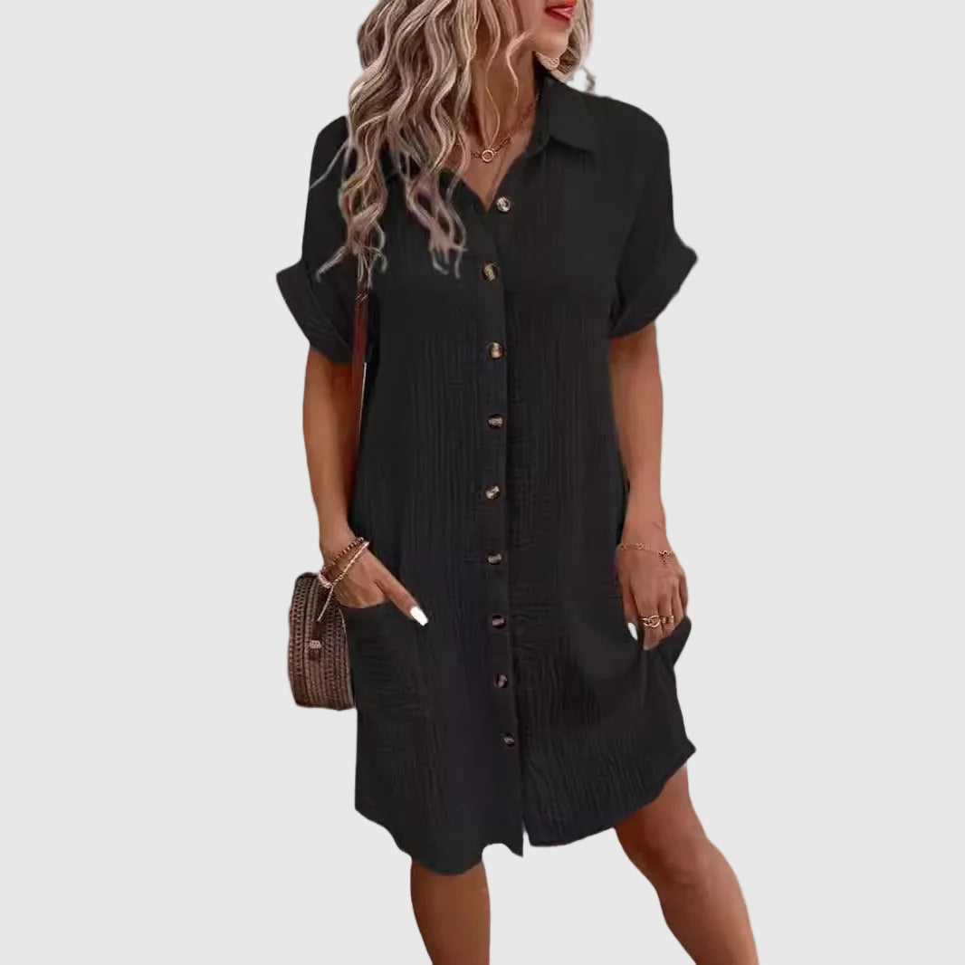 Elodie | Button Summer Dress