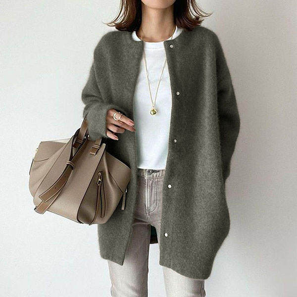 HAZEL | Classic Cardigan Coat