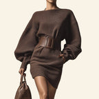 HAZEL | Noir Knit Dress