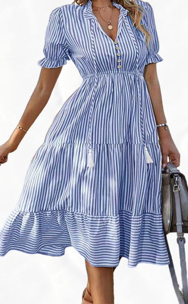 Claire | Striped Summer Dress