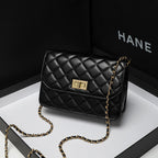 HAZEL | Quilted Chain Crossbody Bag