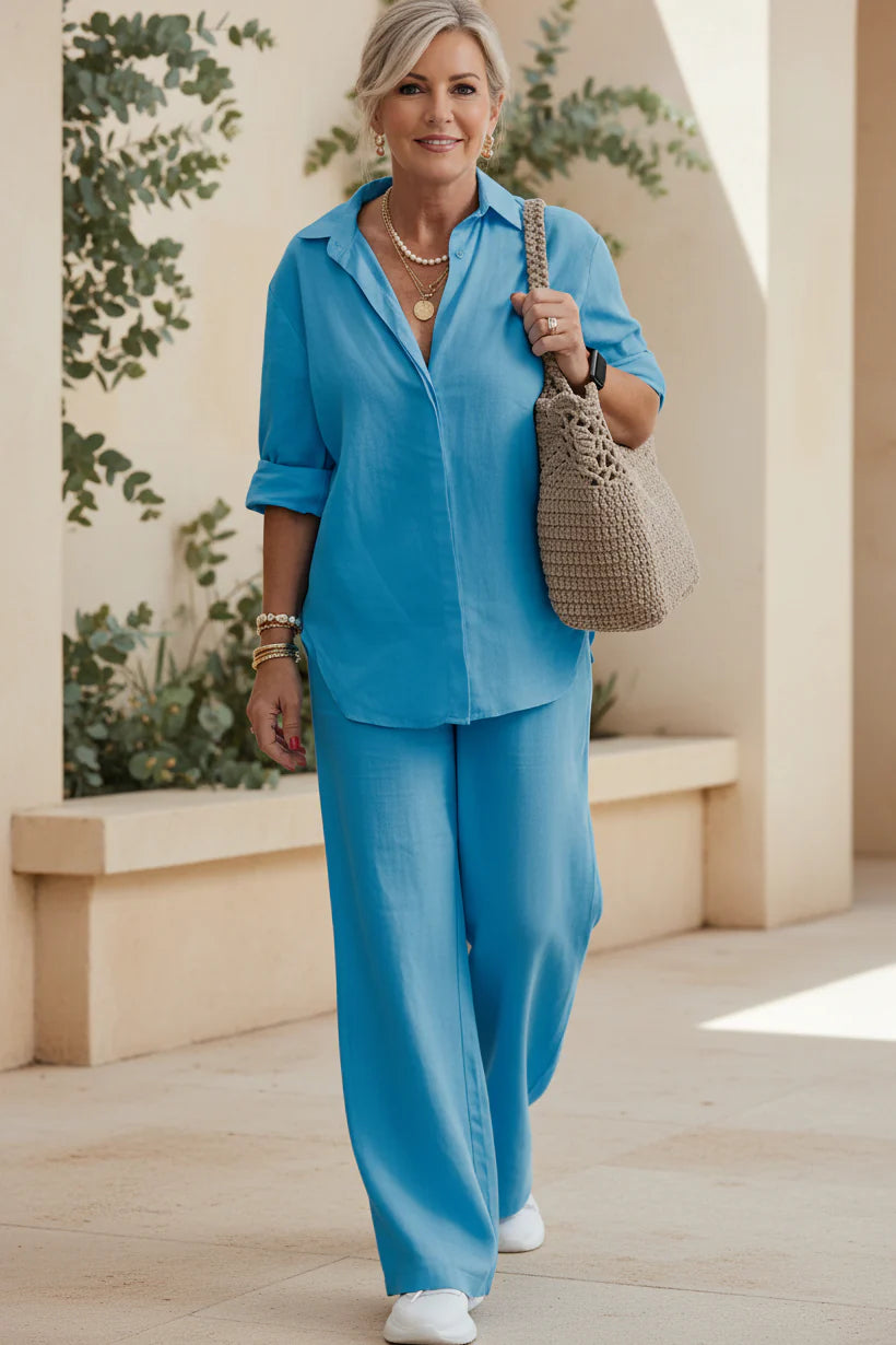 HAZEL | Florence Linen Set