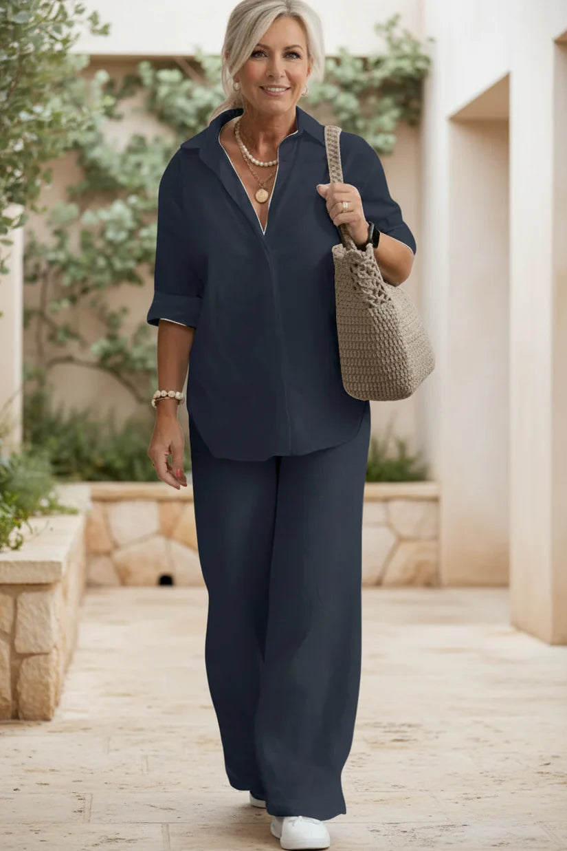 HAZEL | Florence Linen Set